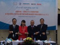 HỘI ĐỒNG TƯ VẤN HỖ TRỢ KHỞI NGHIỆP PHÍA NAM KÝ KẾT HỢP TÁC VỚI ABBANK VÀ S FURNITURE