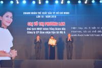 CT HĐQT KIÊM TGĐ ASL CORP – BÀ VÕ THỊ PHƯƠNG LAN NHẬN DANH HIỆU VINH DANH DOANH NHÂN TRẺ XUẤT SẮC TP.HCM 2018