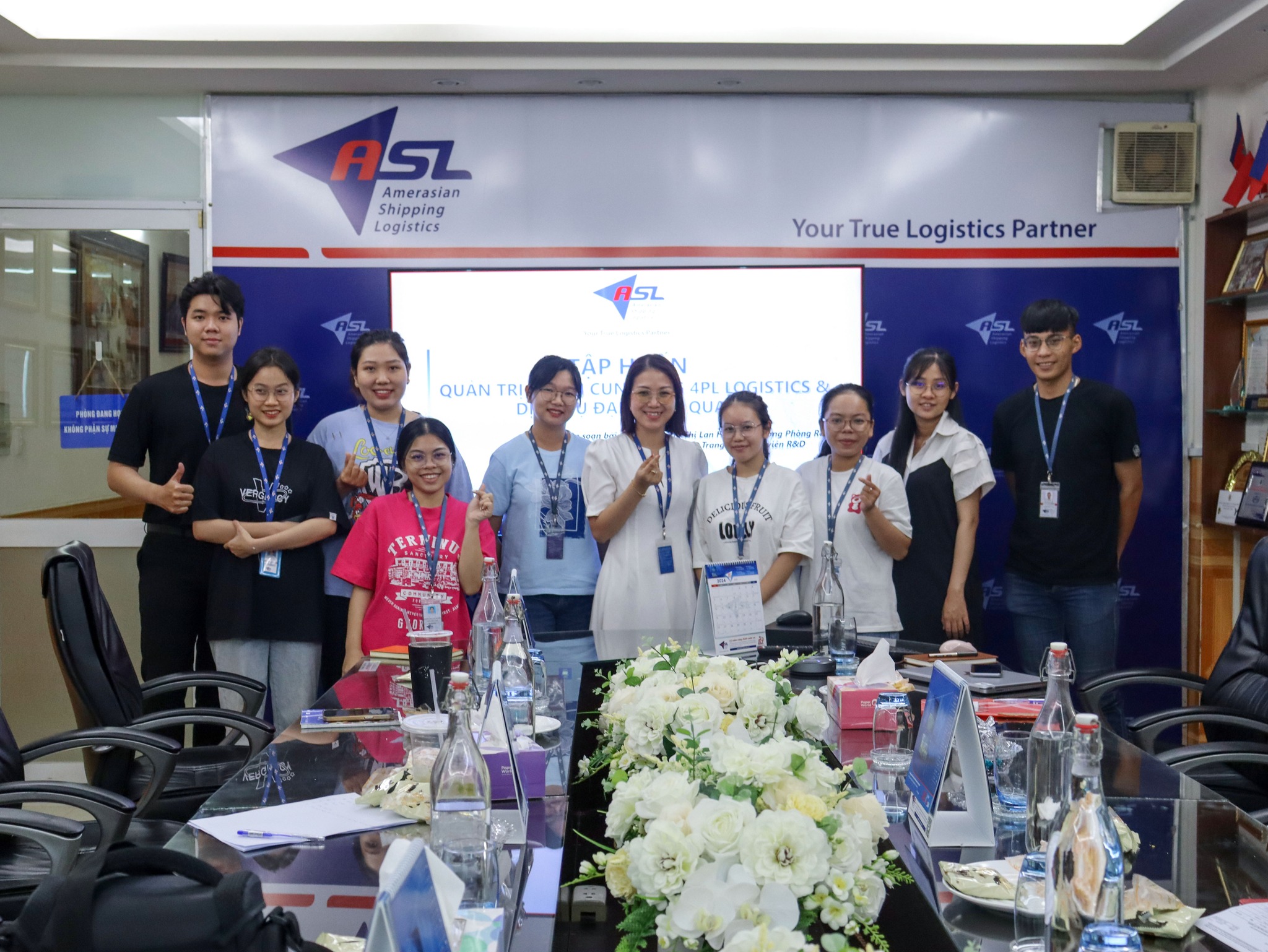 ASL LOGISTICS TỔ CHỨC ĐÀO TẠO NỘI BỘ VỀ “QUY TRÌNH QUẢN LÝ CHUỖI CUNG ỨNG 4PL VÀ DỊCH VỤ ĐẠI LÝ HẢI QUAN”