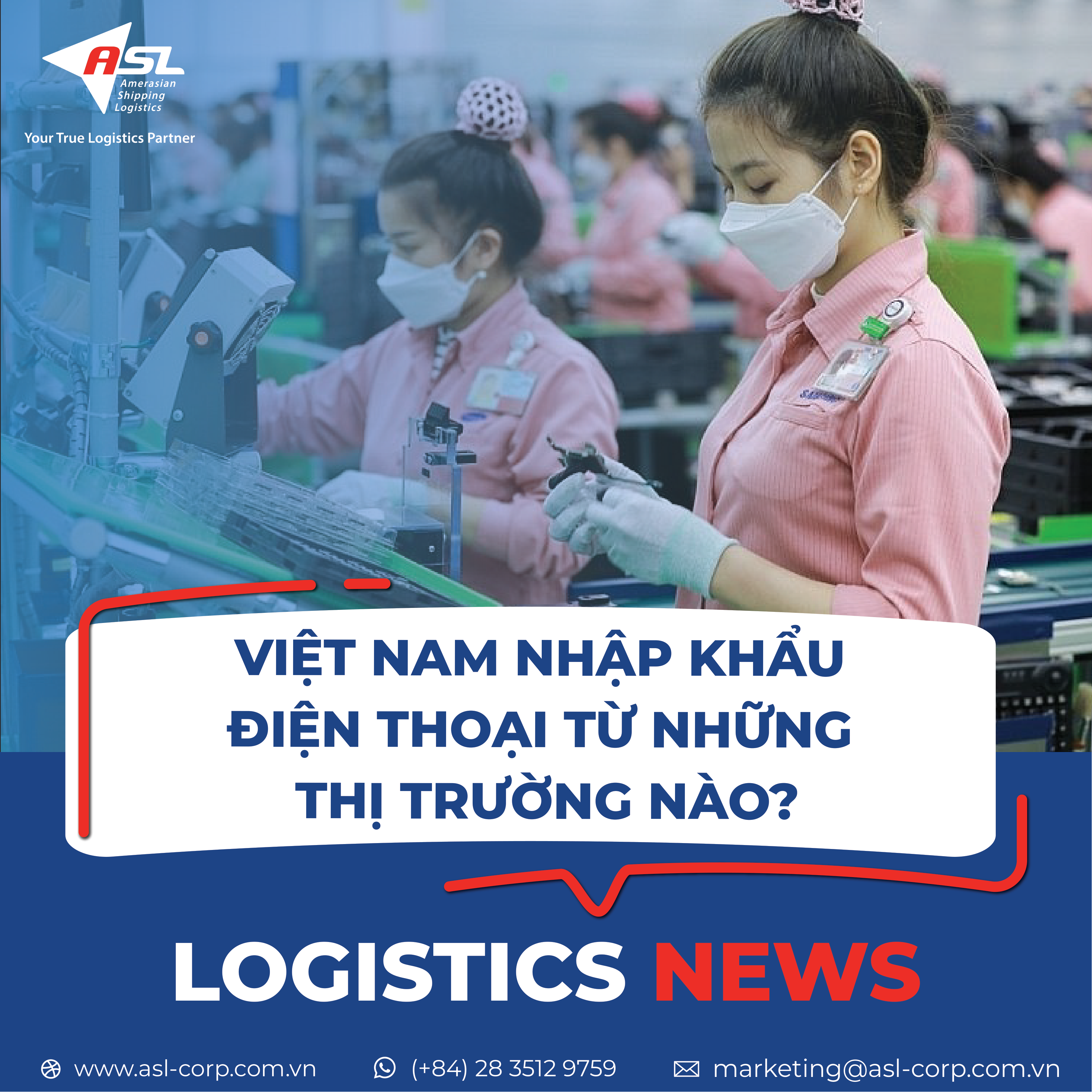 WHICH MARKETS DOES VIETNAM IMPORT PHONES FROM?