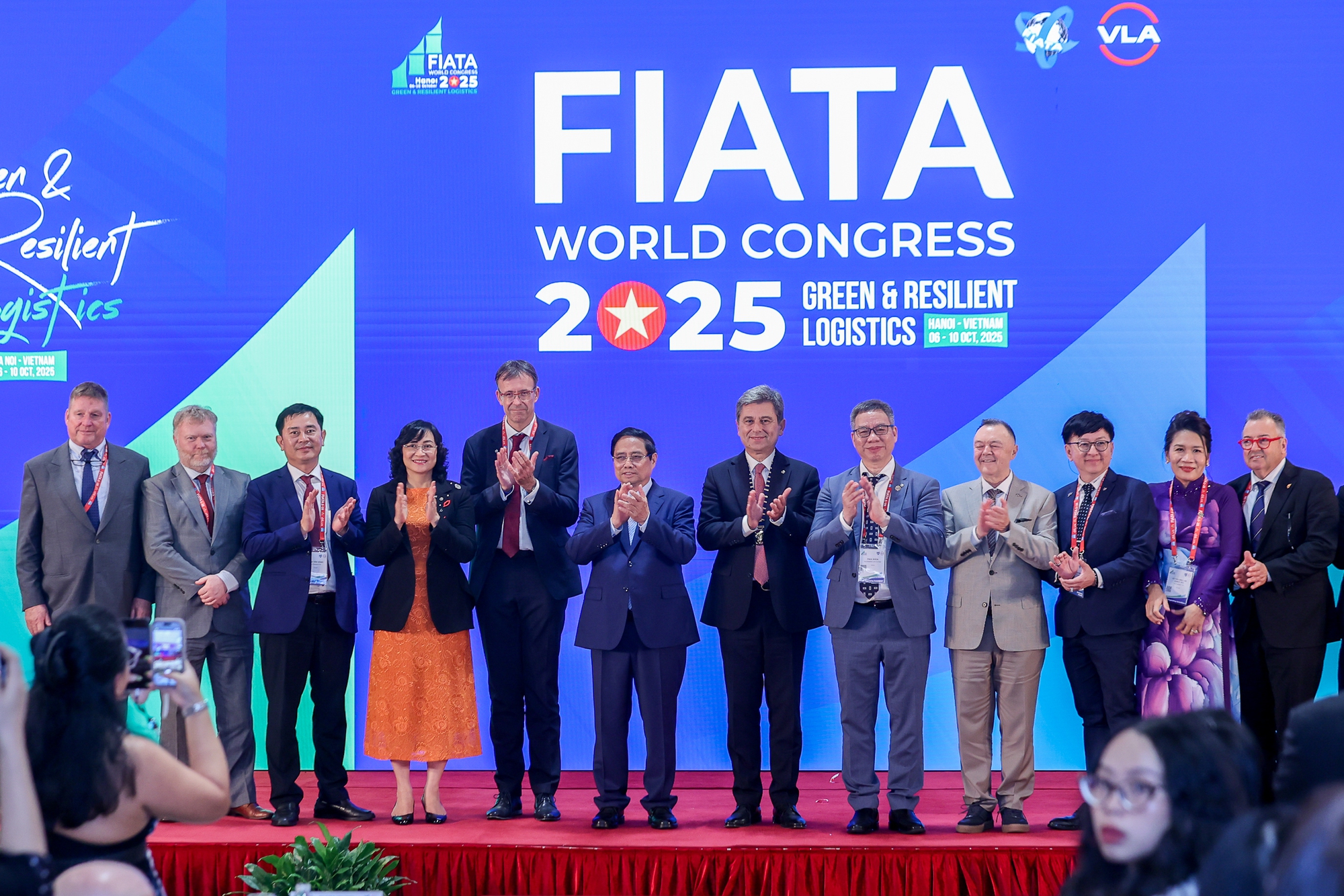 FIATA WORLD CONGRESS 2025 VINH DỰ CÓ SỰ THAM DỰ CỦA THỦ TƯỚNG PHẠM MINH CHÍNH
