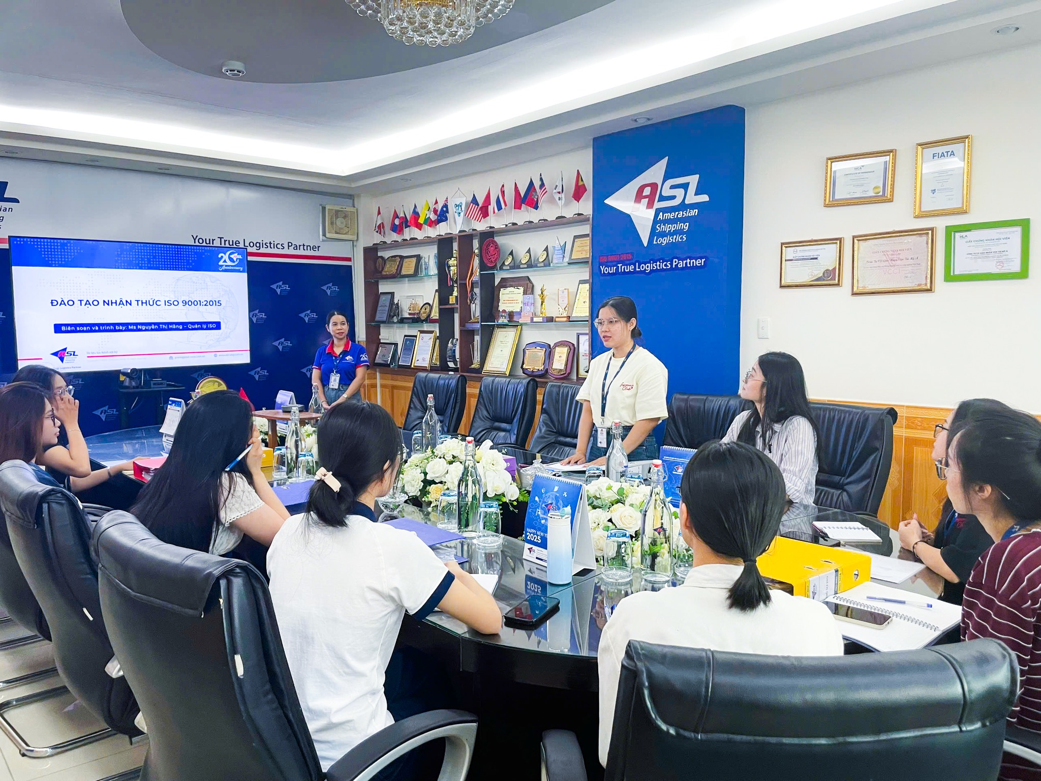 KHỞI ĐẦU HÀNH TRÌNH CÙNG ASL LOGISTICS – ĐÀO TẠO HỘI NHẬP & ISO 9001:2015