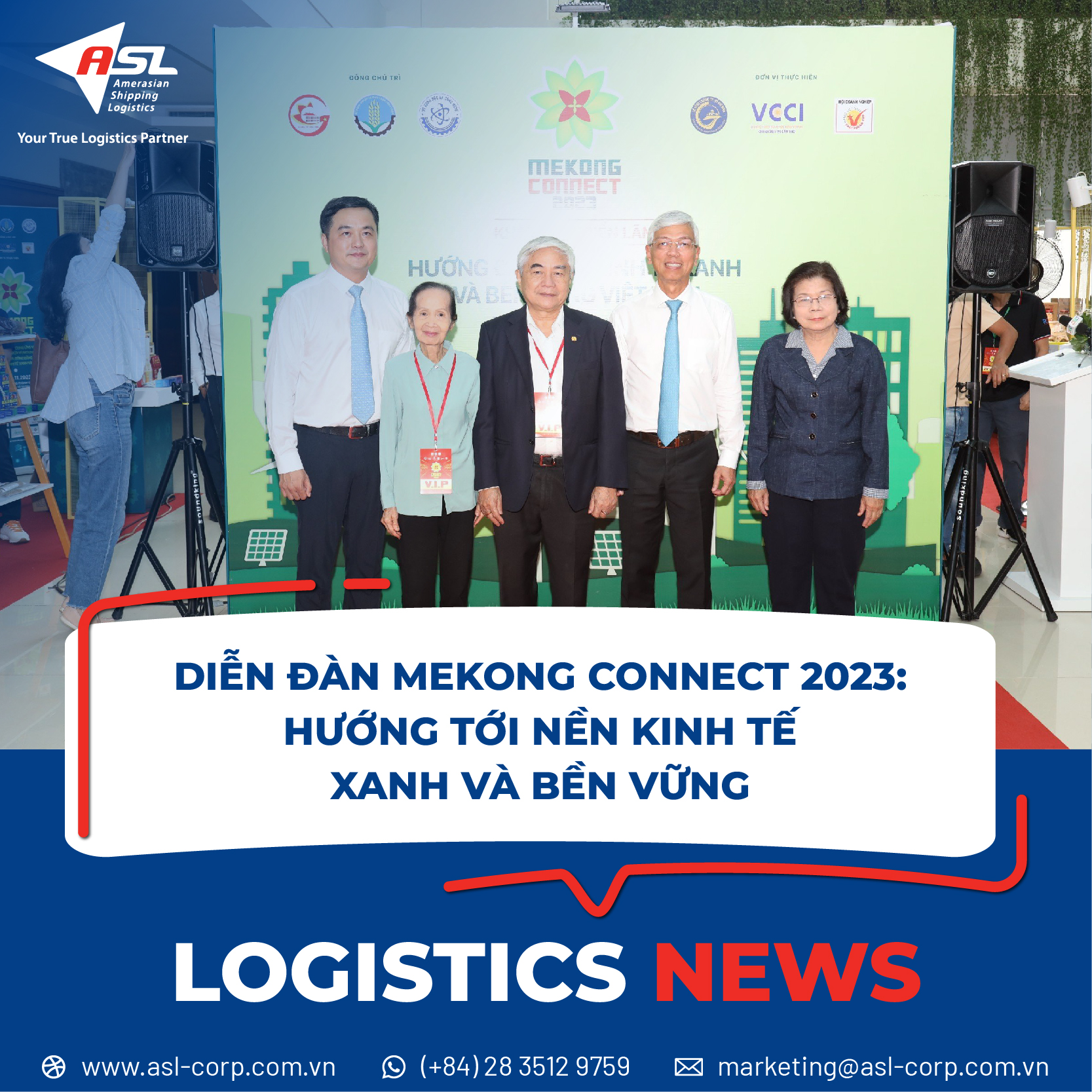 DIỄN ĐÀN MEKONG CONNECT 2023: HƯỚNG TỚI NỀN KINH TẾ XANH VÀ BỀN VỮNG