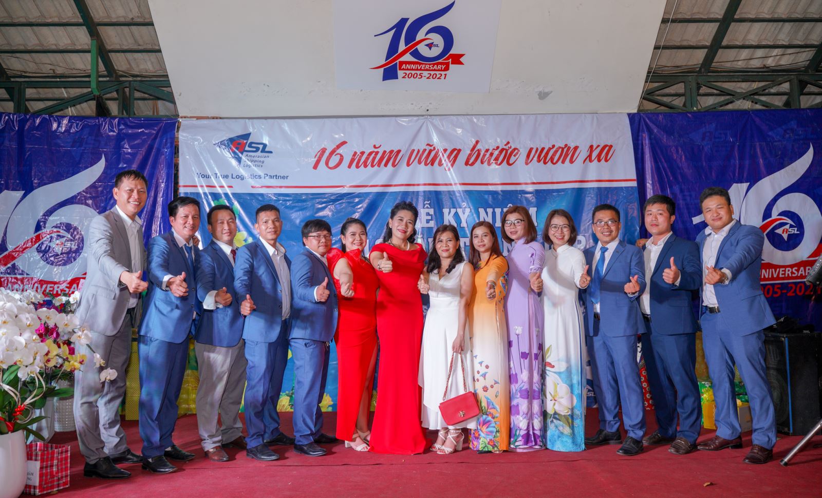 LỄ KỶ NIỆM 16 NĂM THÀNH LẬP ASL LOGISTICS & ĐÊM TIỆC TẤT NIÊN CHÀO XUÂN 2021