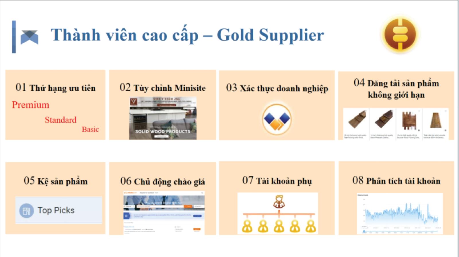 8 LỢI THẾ ASL CORP MANG ĐẾN CHO DOANH NGHIỆP KHI THAM GIA BÁN HÀNG TRÊN SÀN TMĐT B2B ALIBABA.COM