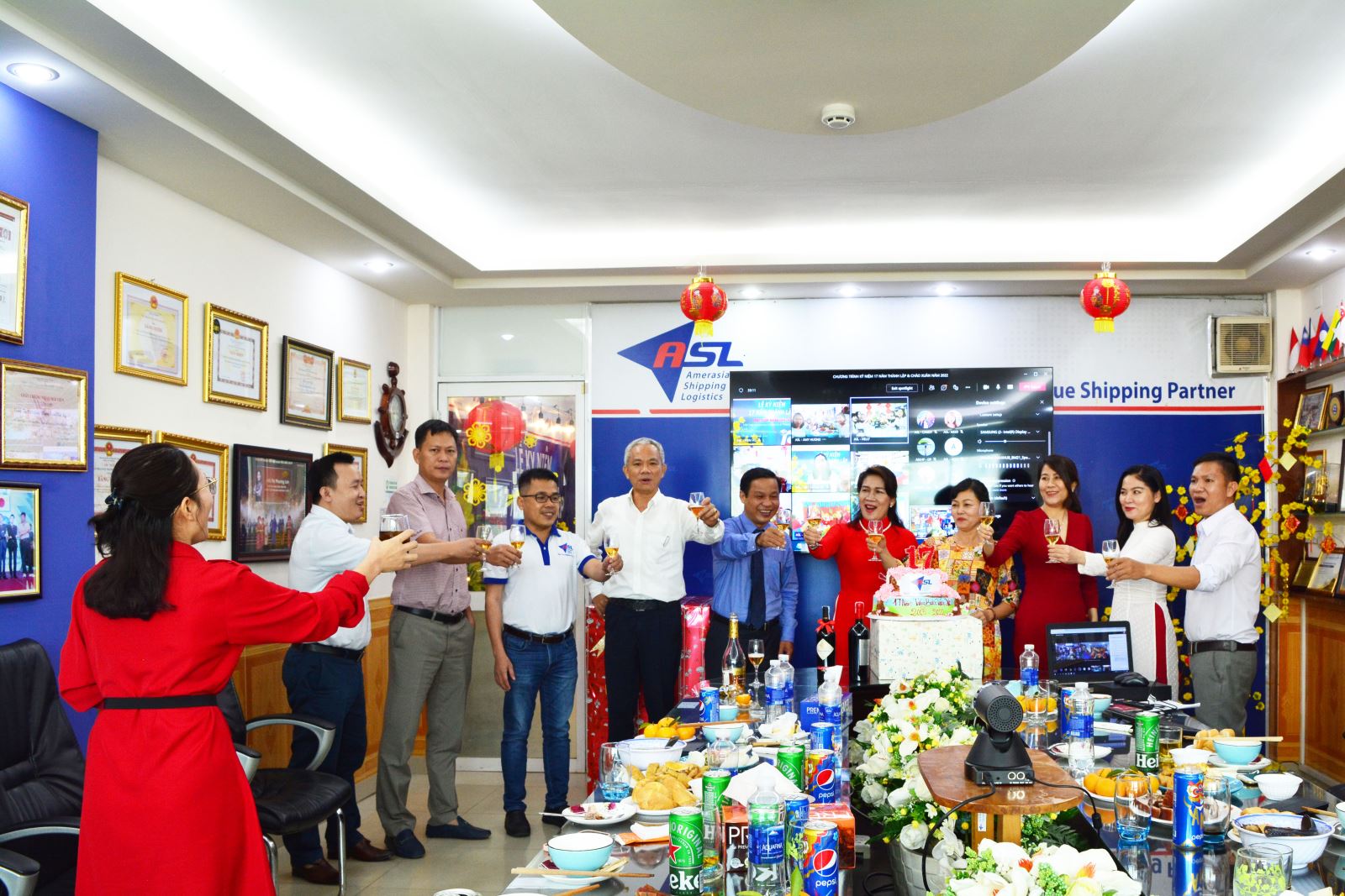 LỄ KỶ NIỆM 17 NĂM THÀNH LẬP CÔNG TY ASL LOGISTICS